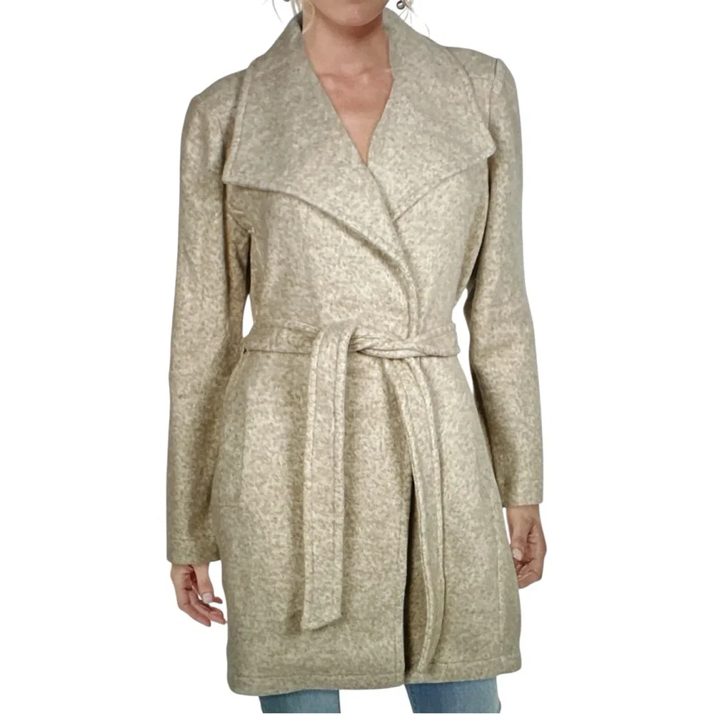 Vero Moda Brush Dora Cream Trench Coat - Picture 8 of 8